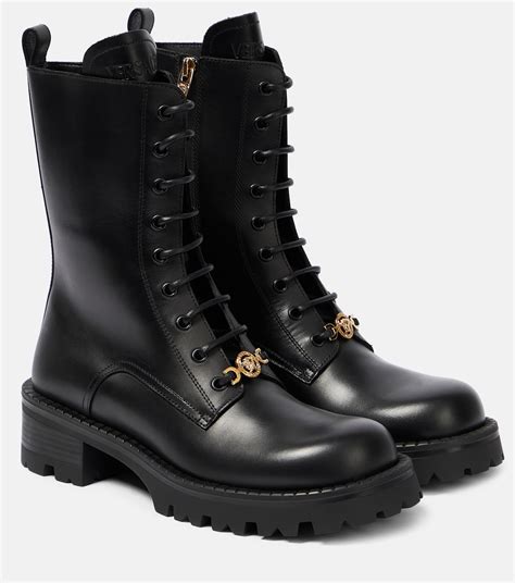 cuadra boots versace|Versace lace up boots.